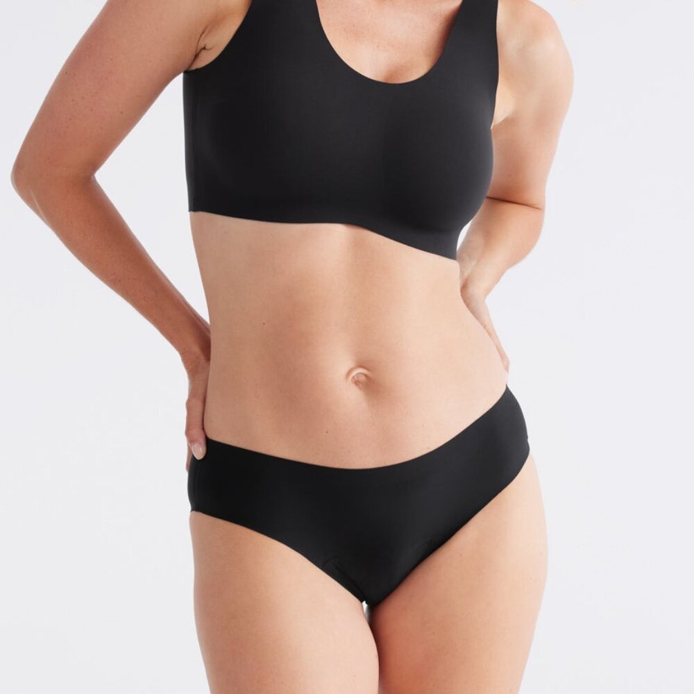 Knix Cotton Super Leakproof Bikini Panties - 3Pk Size L - Picture 4 of 10